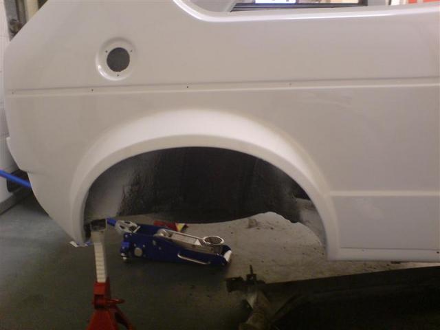 rear arch painted